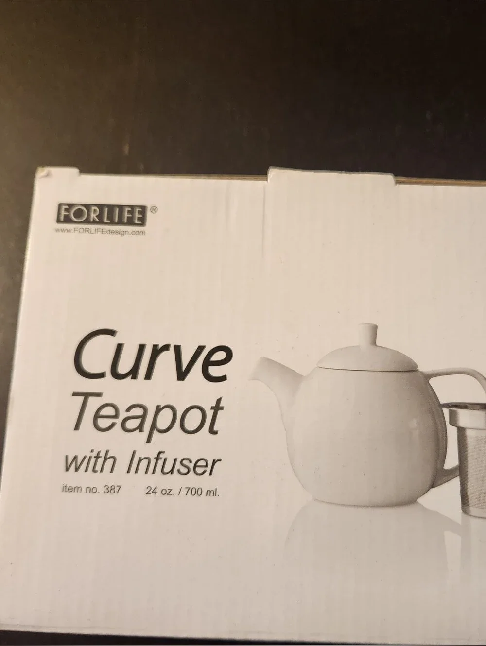 For Lifr Curve Teapot with Infuser - Turquoise